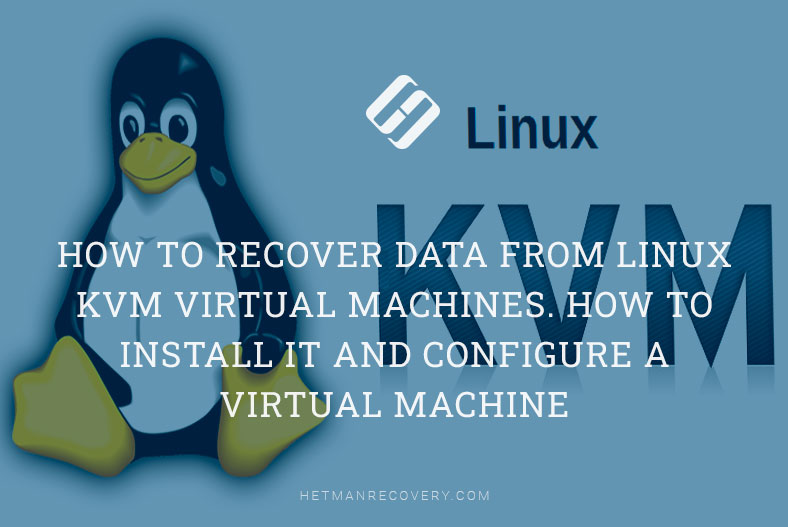 How to recover data from Linux KVM virtual machines?