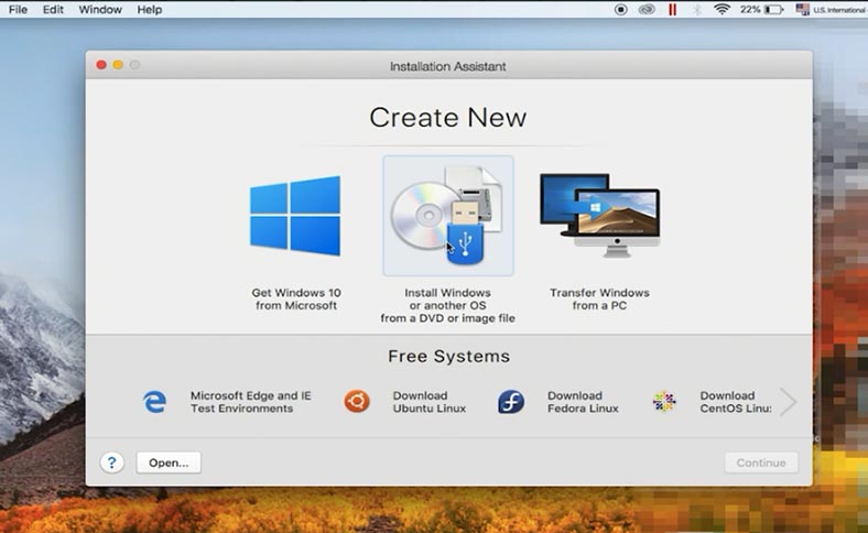 Create a virtual machine