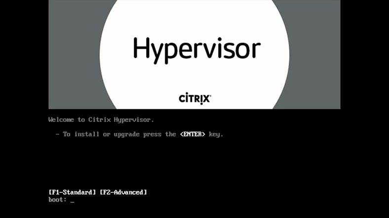 Zainstaluj Citrix Hypervisor