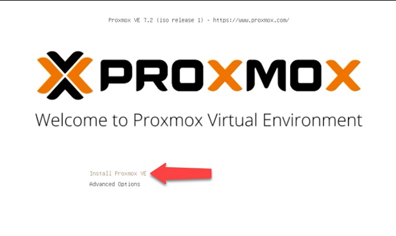 Install Proxmox VE