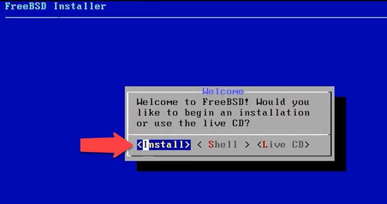 Installer FreeBSD