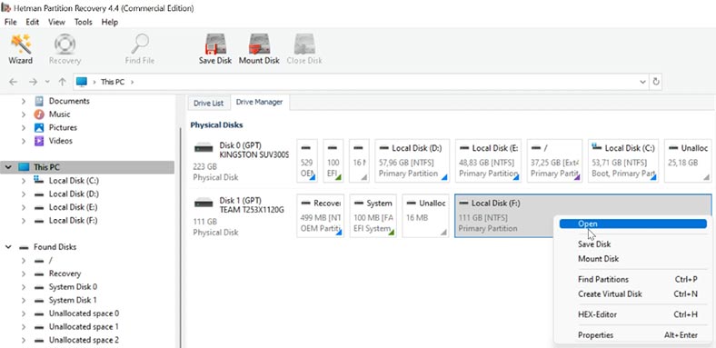 Hetman Partition Recovery