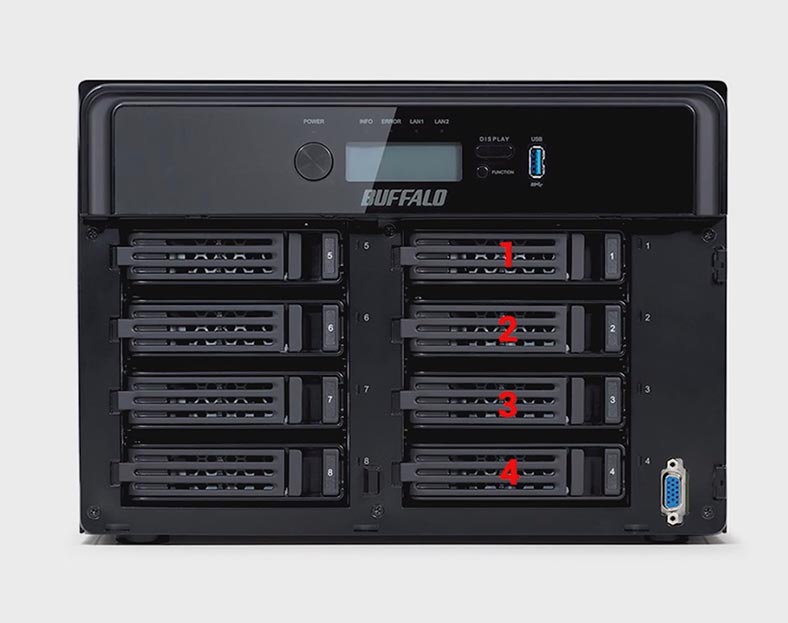 Disk order inside NAS