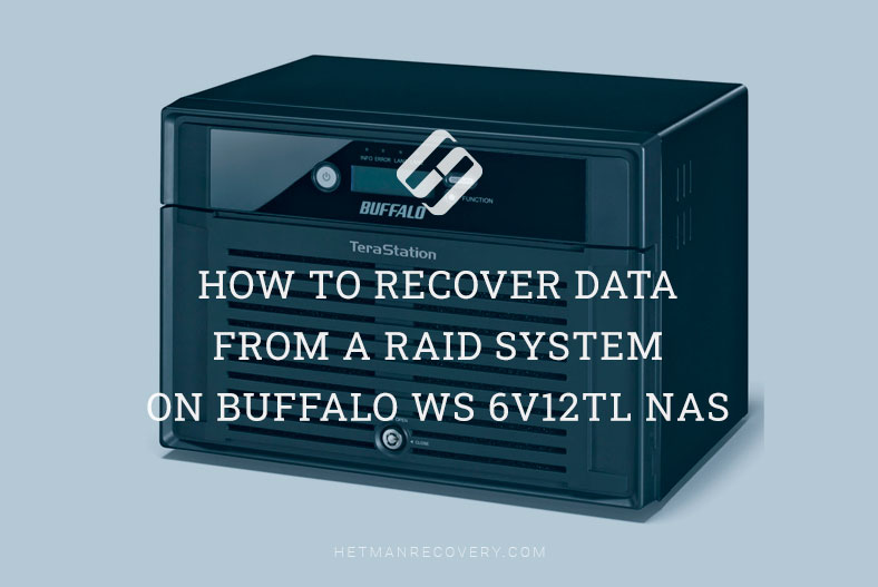 Buffalo WS 6V12TL NAS RAID Troubleshooting: Data Recovery Guide