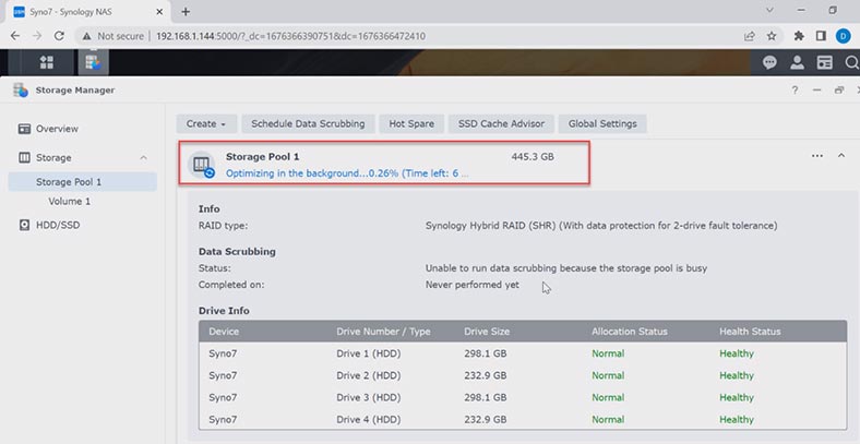 SHR2 migration process