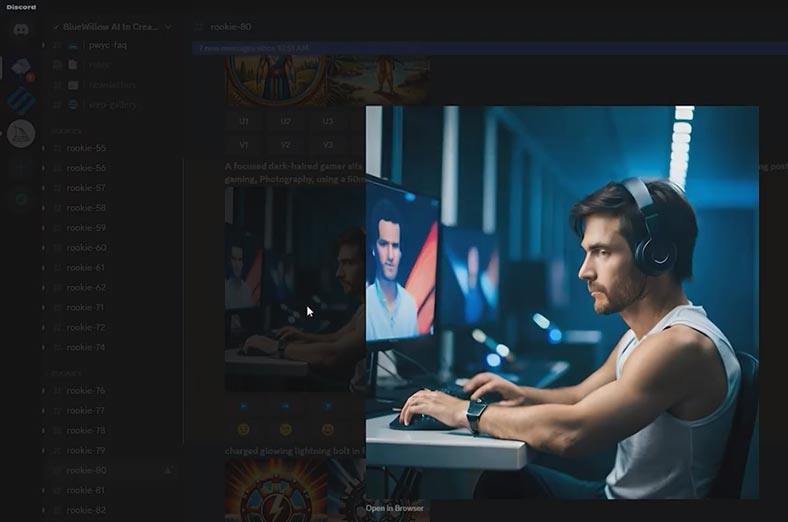 BlueWillow AI: como usar bot no Discord para gerar imagens realistas