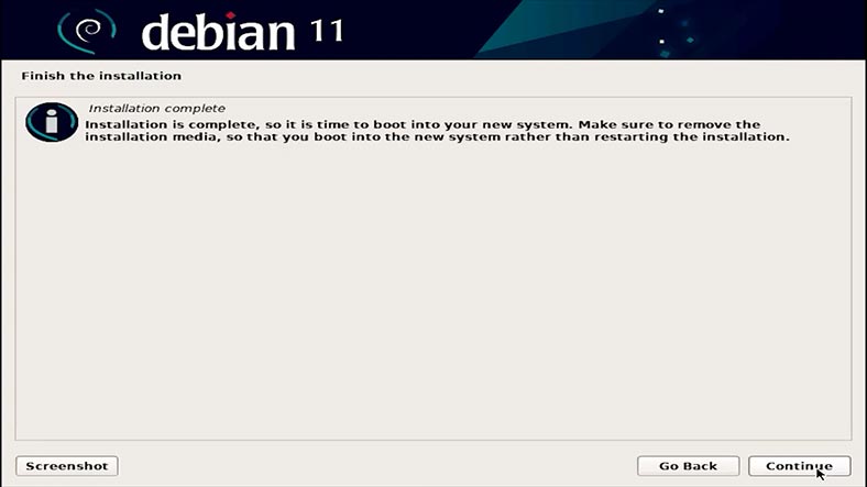 Instalación del sistema operativo Raspberry Pi completada