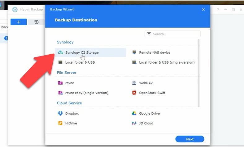  Synology C2 Storage 