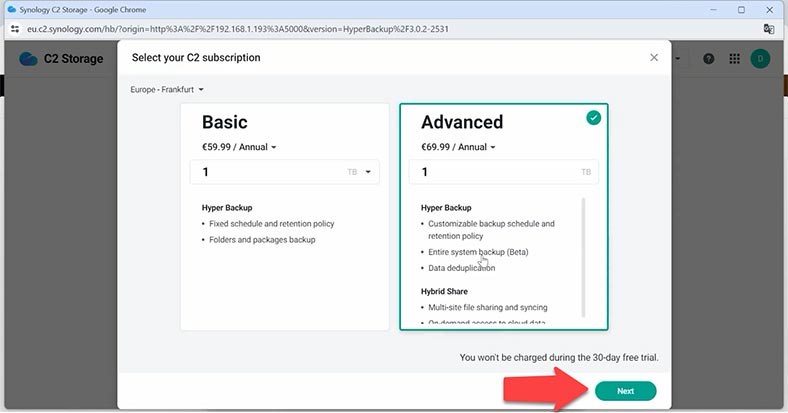  Selecionar um plano de contabilidade 