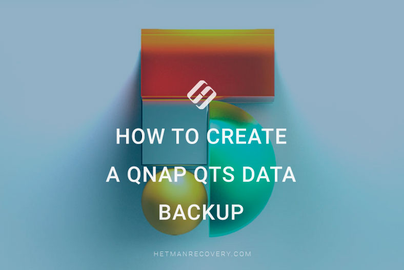 How to Create a Qnap QTS Data Backup