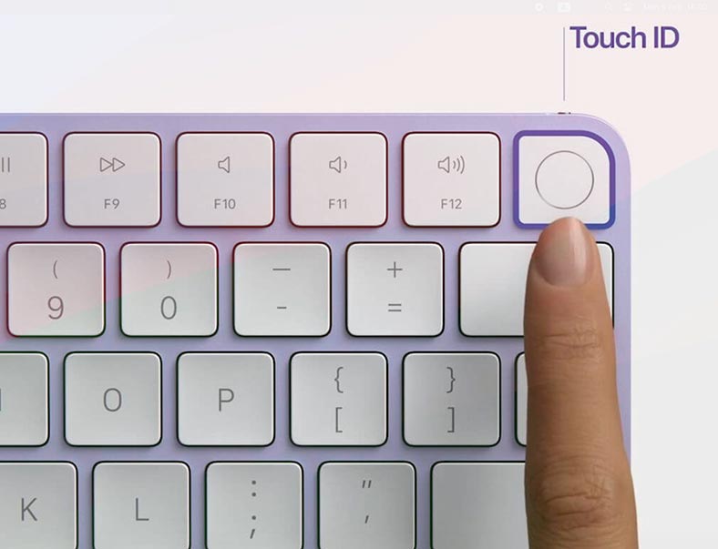 Botão Touch ID