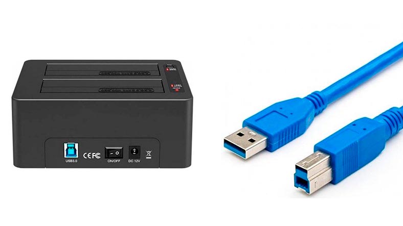 Інтерфейс підключення док-станції: USB