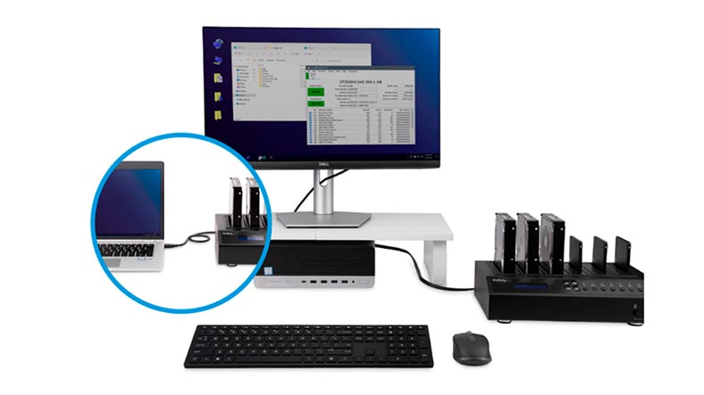 Docking stations offer a convenient way to connect HDDs and SSDs to a computer