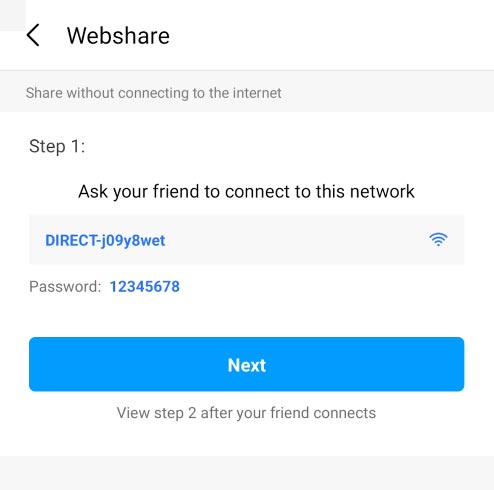 ShareMe: hotspot