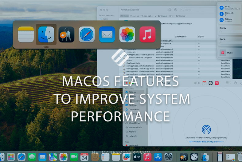 MacOS Features to Improve System Performance