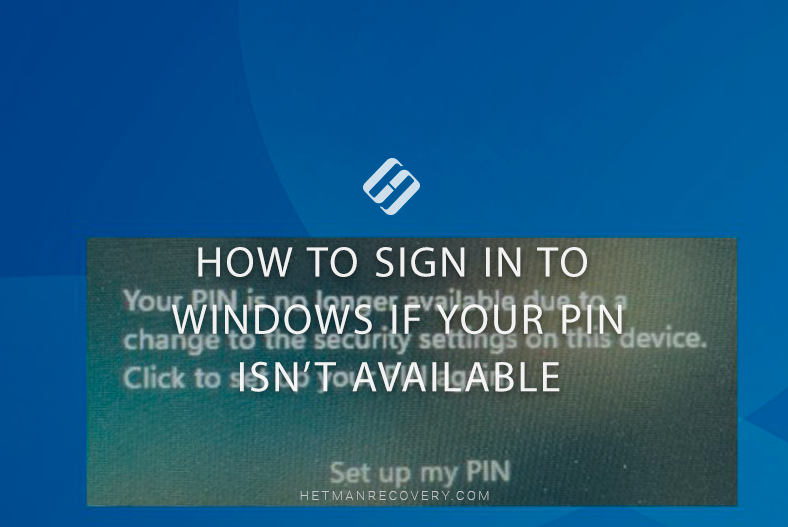 How to Sign In to Windows If Your PIN Isn’t Available