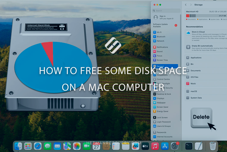 How to Free Some Disk Space on a Mac Computer