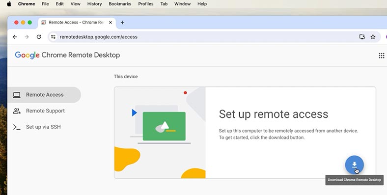 Download Chrome Remote Desktop