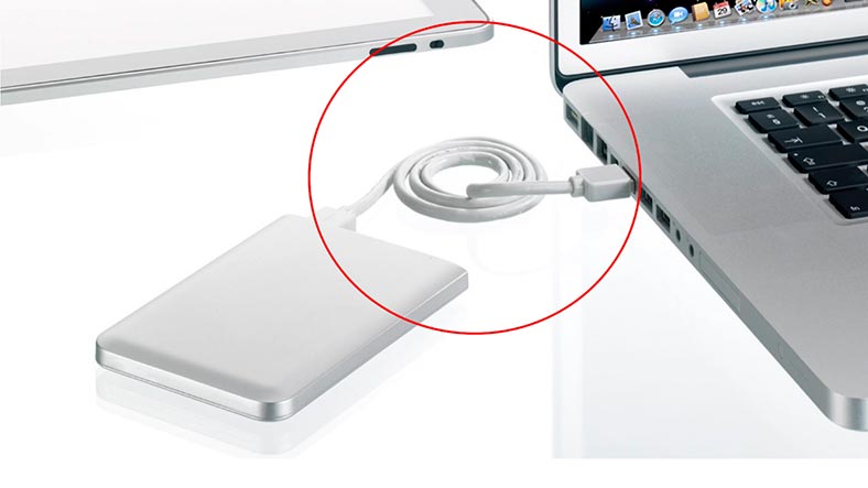 Comprobación del cable Mac y el puerto USB