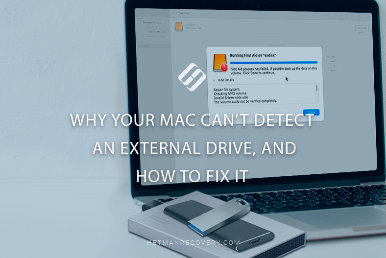 Why Your Mac Can’t Detect an External Drive, and How to Fix It