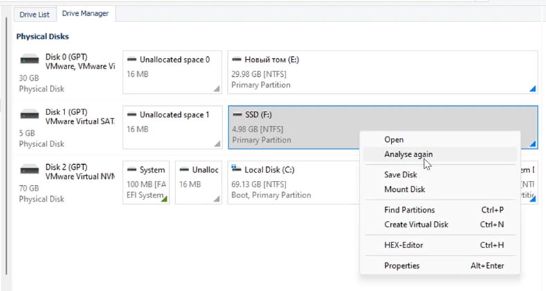  Hetman Partition Recovery: Reanalisar