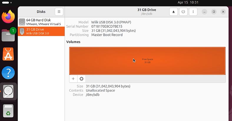 Ubuntu: Espacio en disco sin asignar Ubuntu: Espacio en disco sin asignar