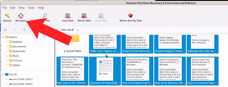 Hetman Partition Recovery: odzyskiwanie dokumentów
