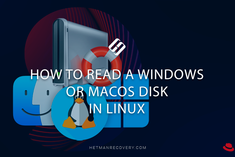 How to Read a Windows or MacOS Disk in Linux