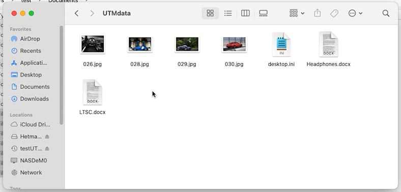 Hetman Partition Recovery: récupération des fichiers de la machine virtuelle UTM