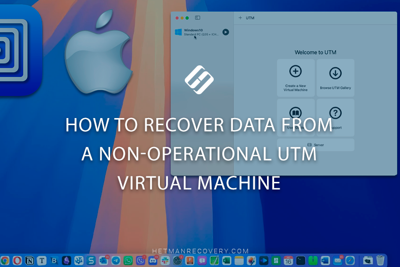 How to Recover Data From a Non-Operational UTM Virtual Machine