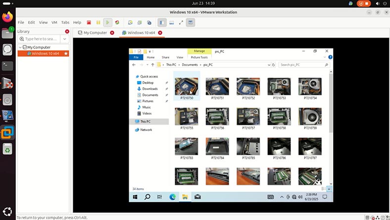 VMware Workstation: Iniciar una máquina virtual recuperada