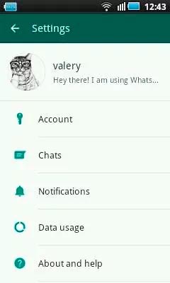 WhatsApp Settings