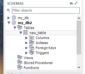 MySQL Workbench. When you start MySQL Workbench, restored table files that you have put into the database folder will be accessible now