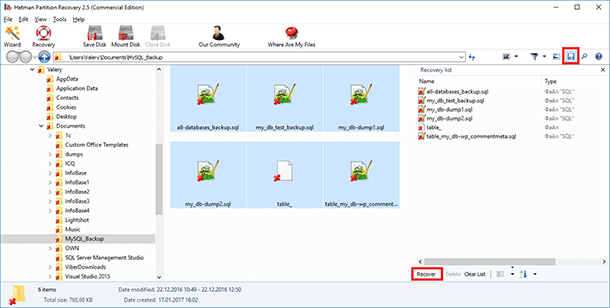 Hetman Partition Recovery. «إسترداد»