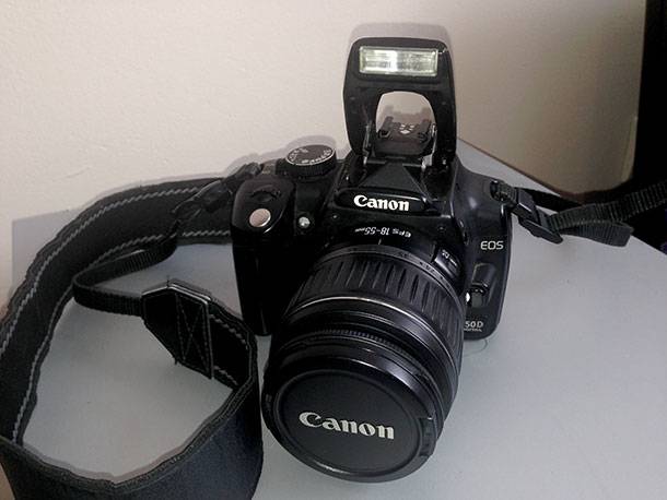 Fotowiederherstellung mit Canon EOS 350