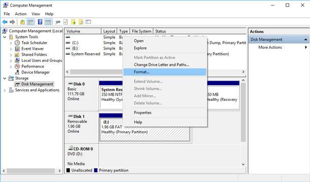 How to Format Your Flash Drive if Windows Standart Tools Cannot Complete The Format