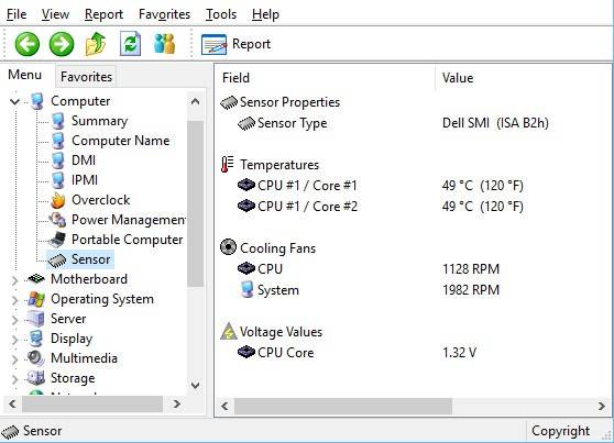 Parameters and characteristics of your PC