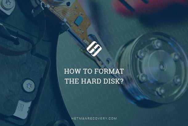 How to Format a Hard Drive in Windows