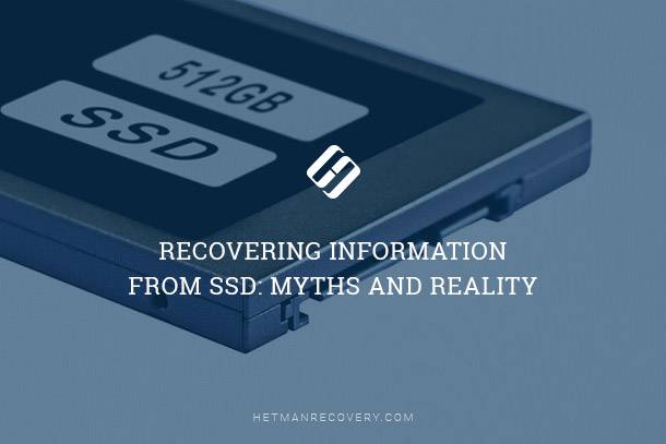 Recovering Information from SSD: Myths and Reality