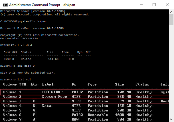 Repairing Windows Boot Loader (BCD)