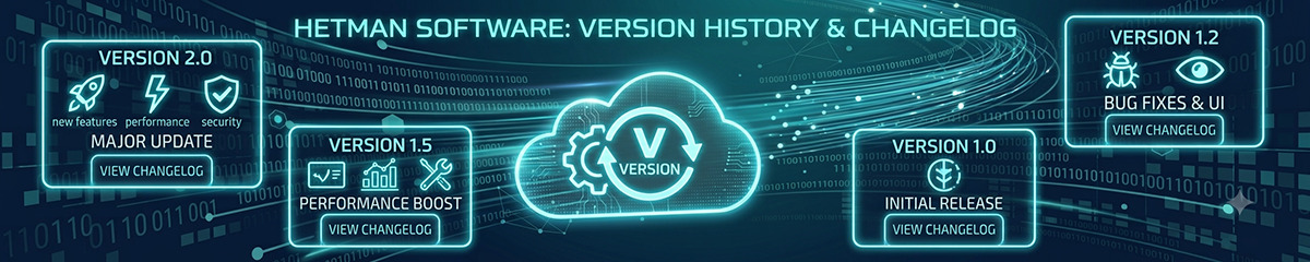 Hetman Software Version History