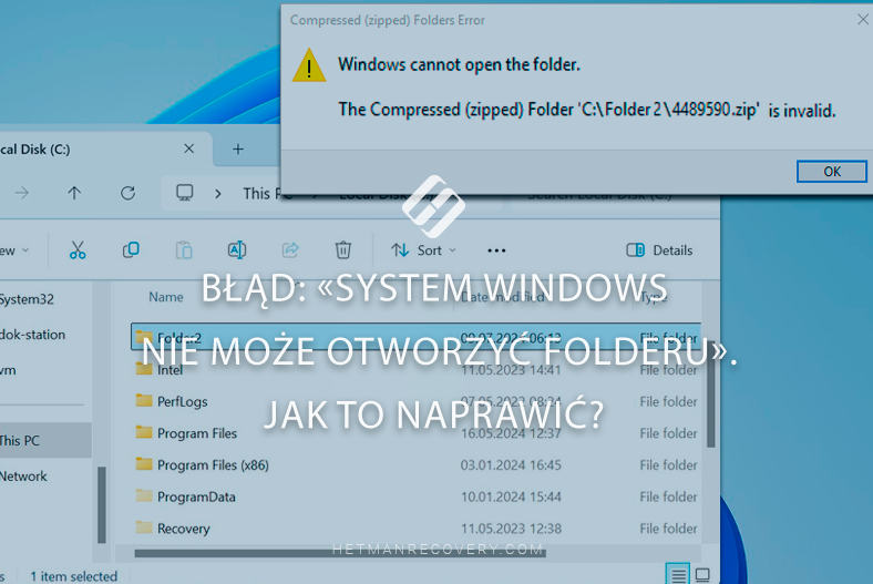 Błąd: „System Windows nie może otworzyć folderu”. Jak to naprawić?