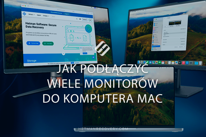 Jak podłączyć wiele monitorów do komputera Mac