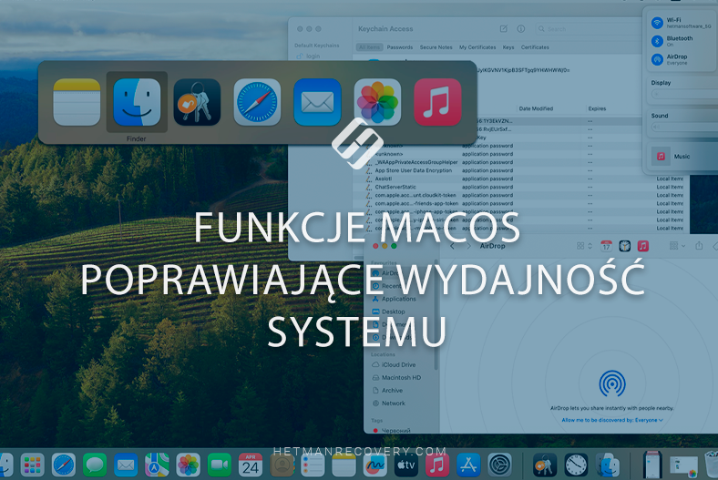 Funkcje macOS poprawiające wydajność systemu