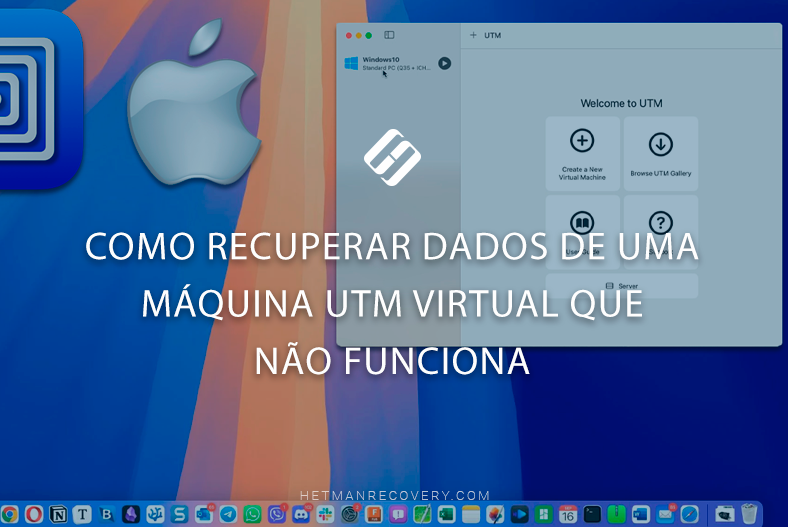 Como recuperar dados de uma máquina UTM virtual que não funciona Como recuperar dados de uma máquina UTM virtual que não funciona