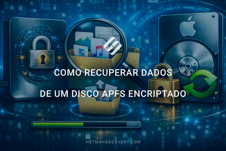 Como recuperar dados de um disco APFS encriptado