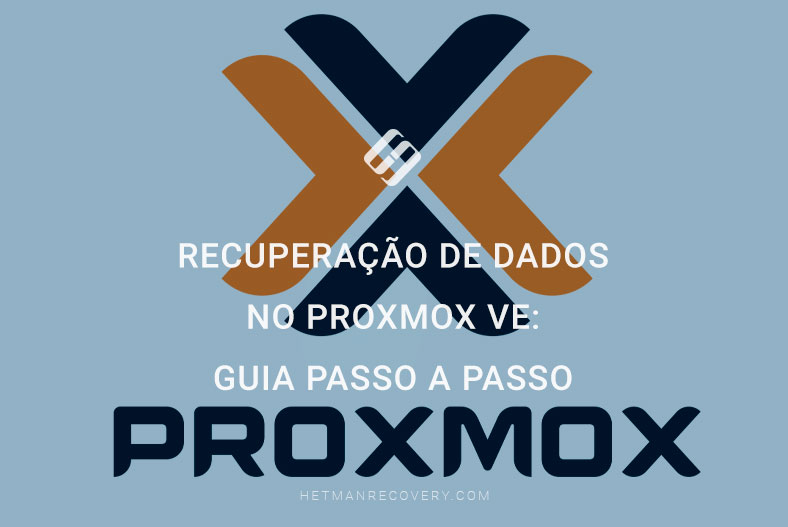 Recuperação de dados no Proxmox VE: Guia passo a passo