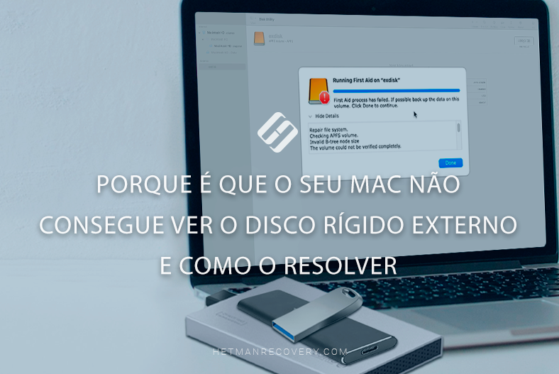 Porque é que o seu Mac não consegue ver o disco rígido externo e como o resolver