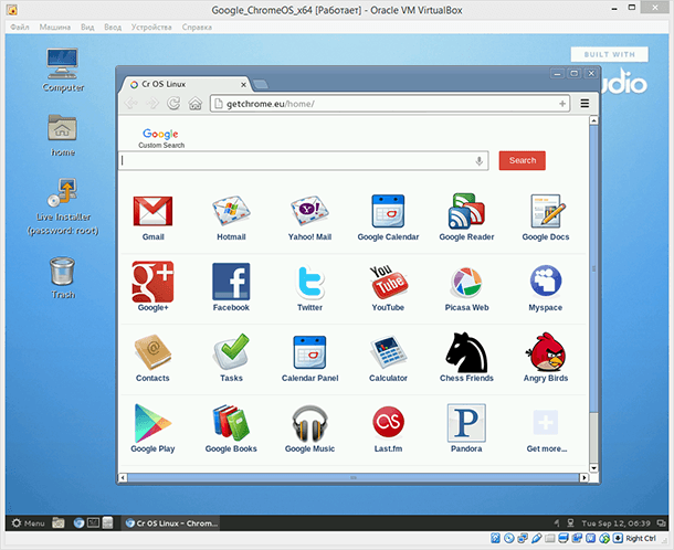 «Chromium OS» запущена