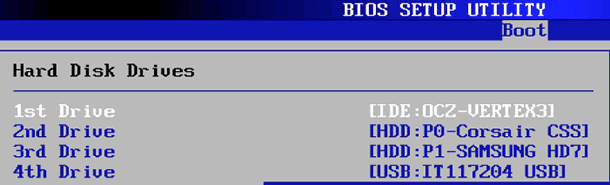BIOS: Hard Disk Drives